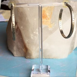 Vintage Lisa Jenks Hoop Earrings